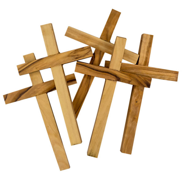 wooden crosses