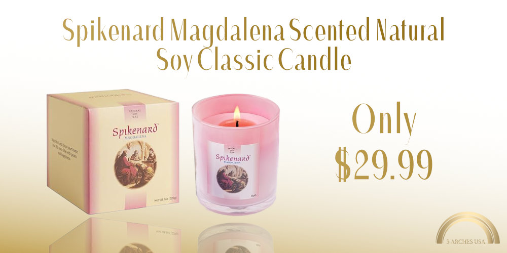 Spikenard Magdalena candle