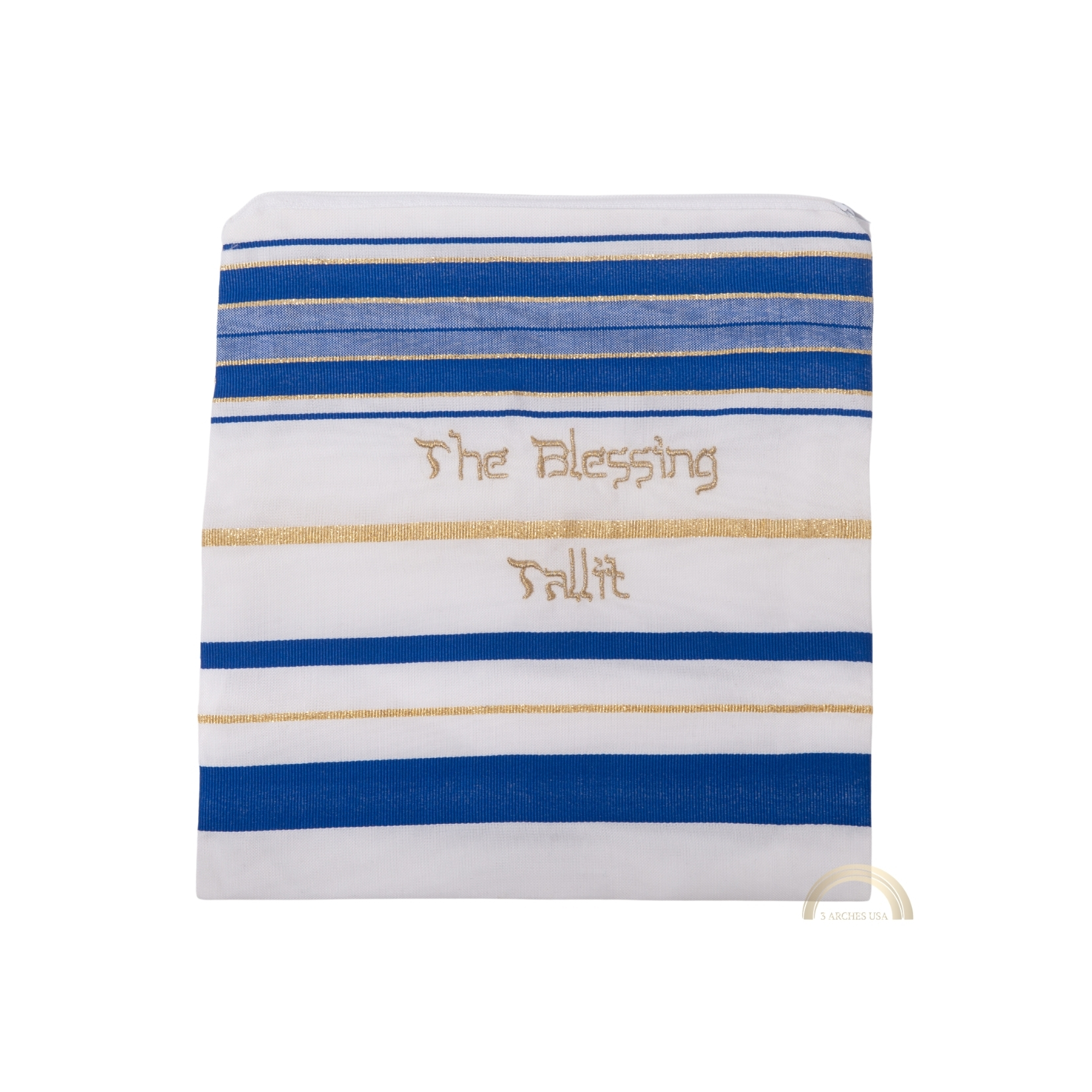 Royal Blue Children's Messianic Prayer Shawl carrying bag from The Blessing Tallit collection